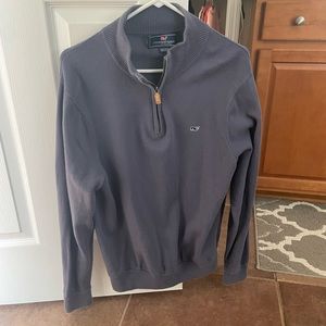VINEYARD VINES Men's 1/4 Zip Knit Sweater Small
